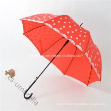 22"X8k Fruit Pattern Straight Sun and Rain Umbrella (YSS0147-1)